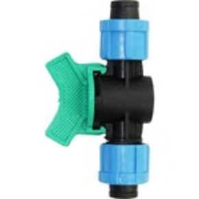 Капля кран с поджимом(лента-труба)