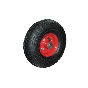 Колесо д/тачки с кам.10"3.5-4/ось16