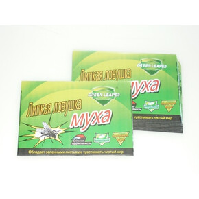 Ловушка липкая от мух "GreenLeaper"