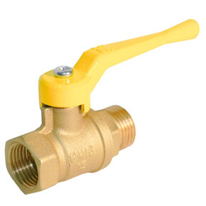 Кран газовый 3/4ГШ рычаг