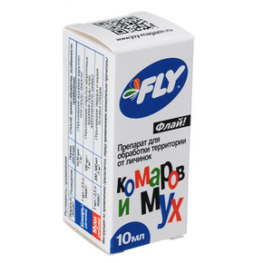 Яд.хим."FLY" 10мл от личинок комар.и мух