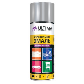 Краска аэроз."ULTIMA" 520мл серый