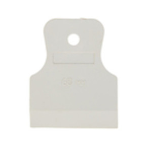 Набор шпателей резиновых 3шт бел.