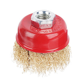 Щетка для УШМ 65мм М14 крученая"чашка"