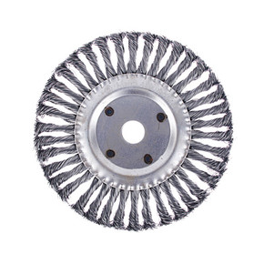 Щетка для УШМ 200мм ф22мм круч.дисковая