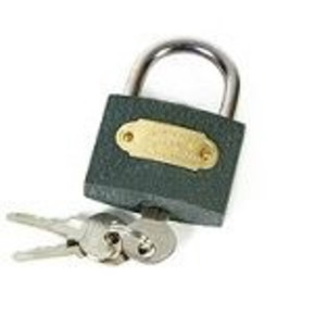 Замок навесной 50мм серый